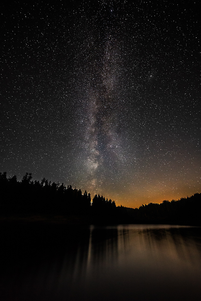 Milky Way at Schwarzenbach Reservoir