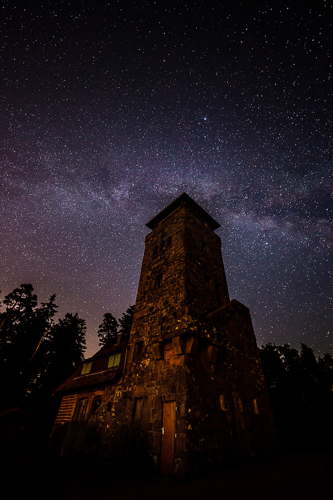 Milky Way at the Devil's Mill